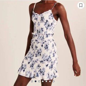Abercombie And Fitch Smocked Mini Dress